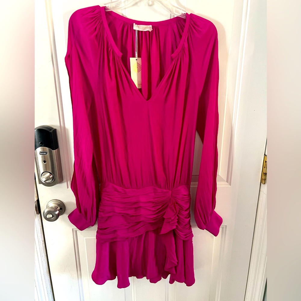 Ramy Brook Becca Dress in Magen(ta) NWT
